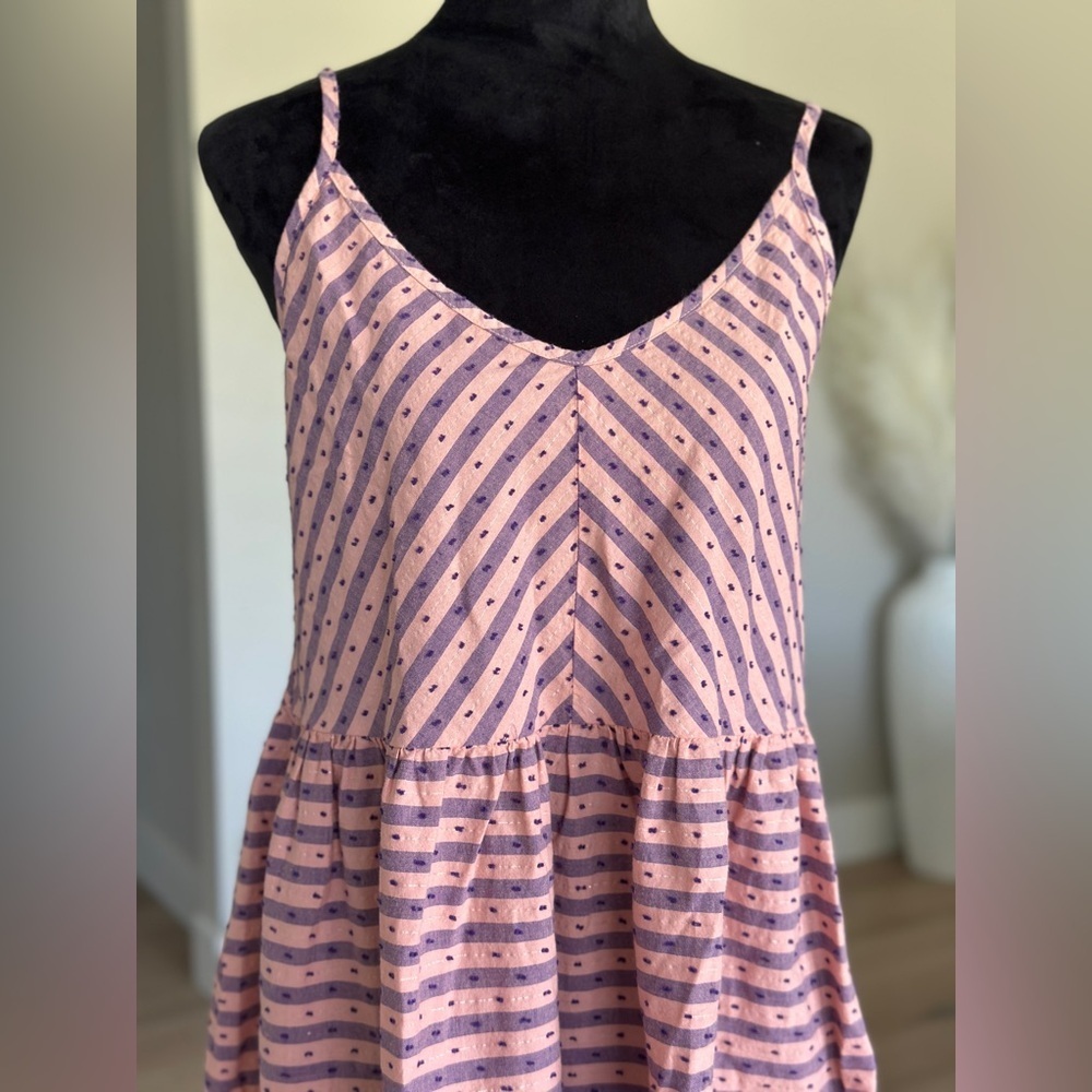 Anthropologie Amadi Pink Combo Summer Dress - Picture 6 of 6